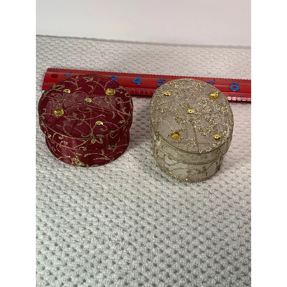 Mesh gift boxes Christmas